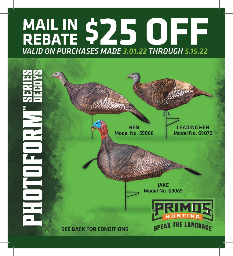 Primos Rebate Form